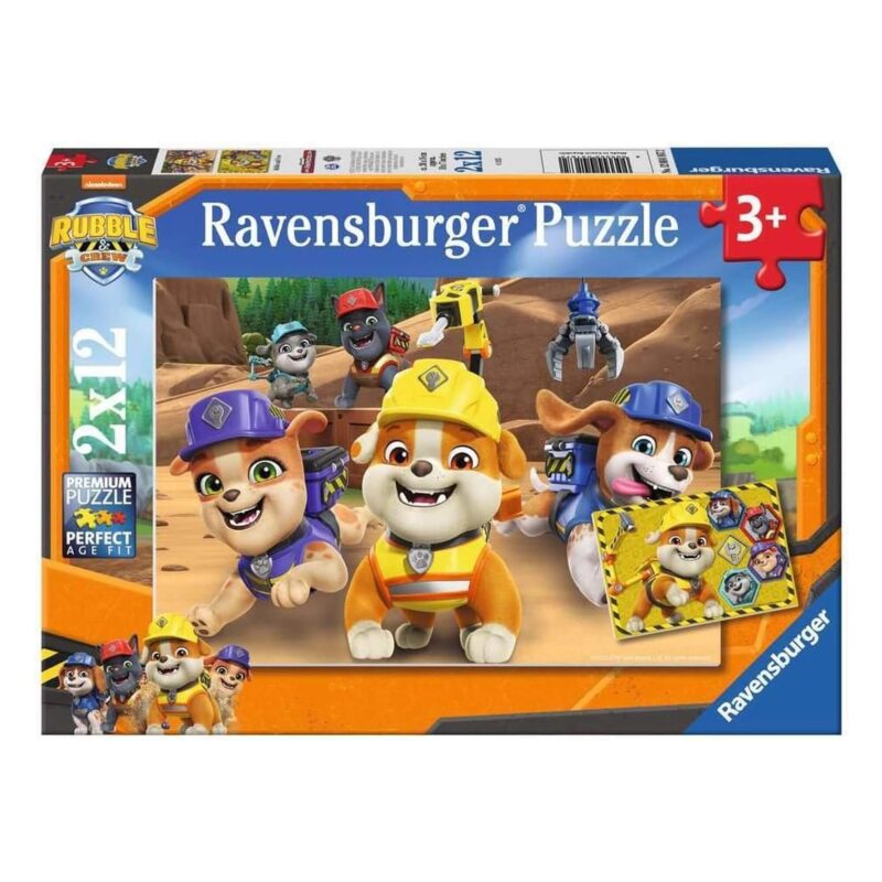 Ravensburger Rubble and Crew 2x12 box front view