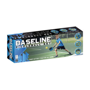 Wilton Bradley Baseline Pickleball Set retail box front view