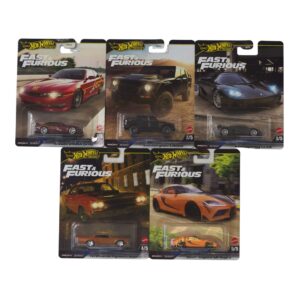 Hot Wheels Fast & Furious HNW46-956L 5-car set
