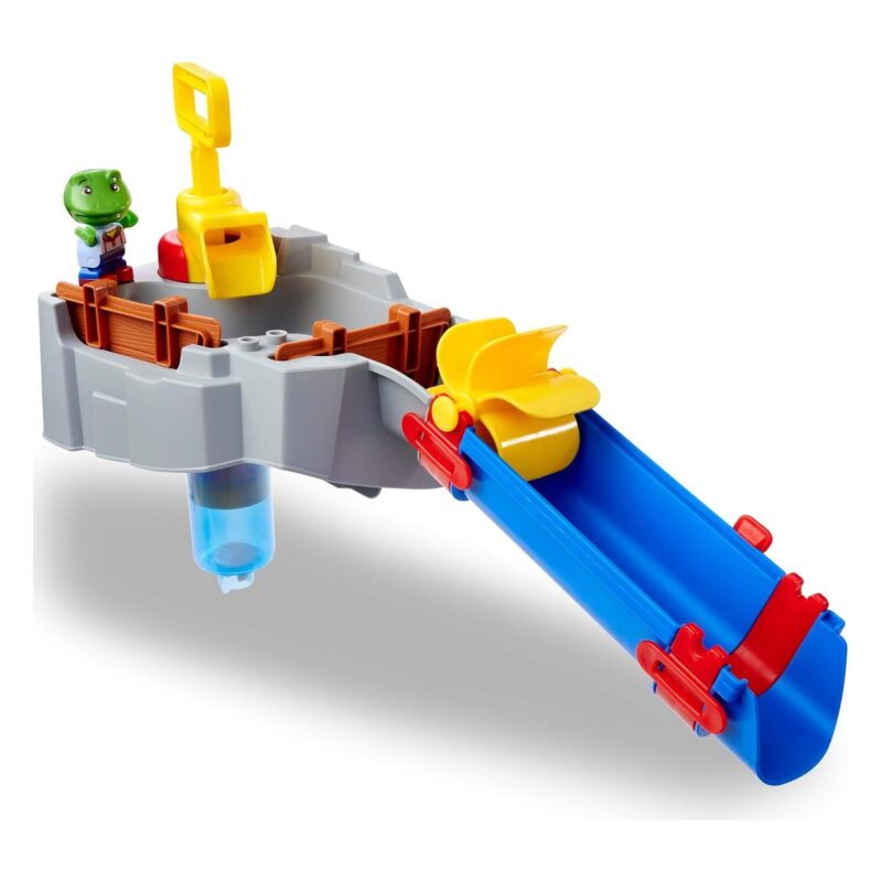 Angled view of complete Sploshy Mountain playset