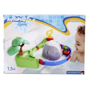AquaPlay Sploshy Volcano bath toy box front
