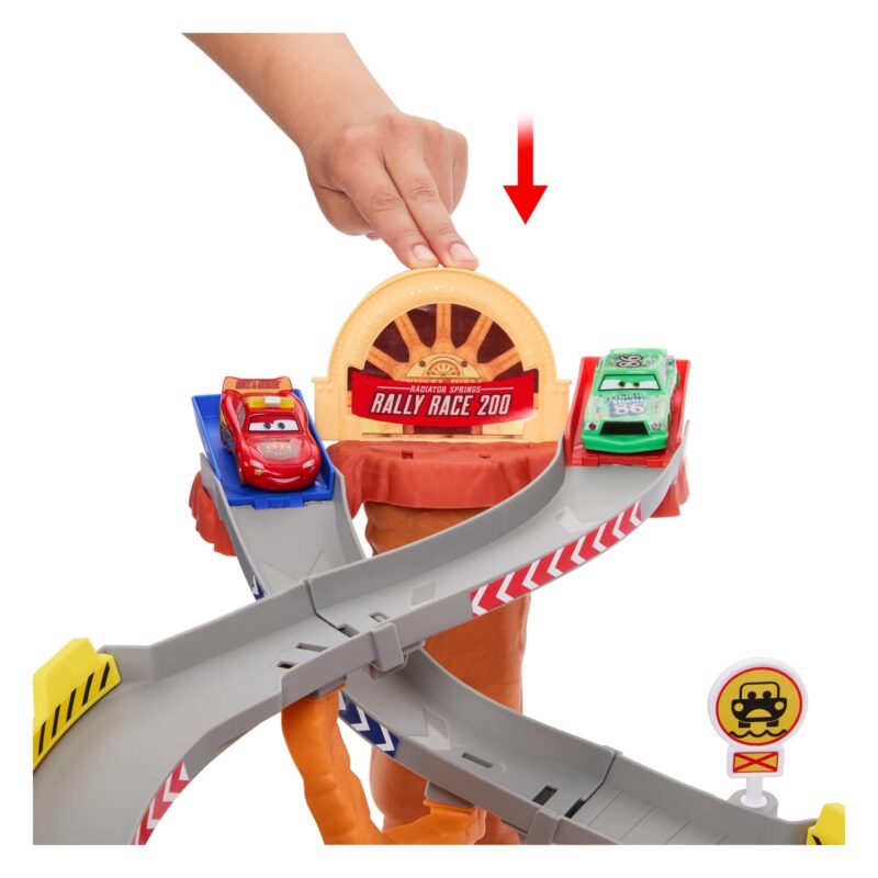 Launch ramp section of Disney and Pixar Cars track set