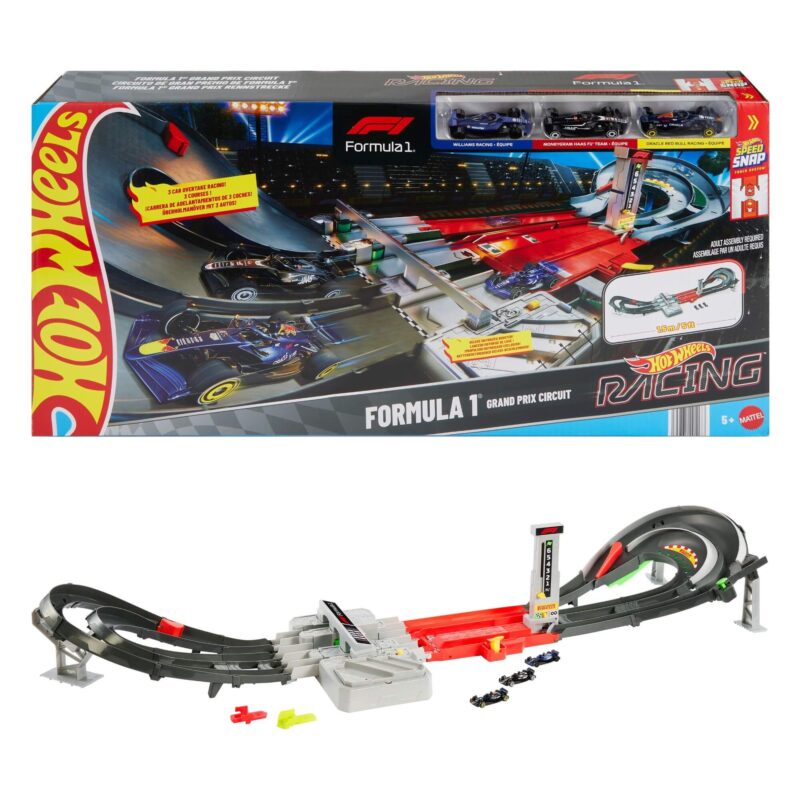 Hot Wheels Formula 1 Grand Prix Circuit retail box front