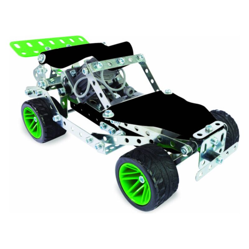 Off-road buggy model with raised spoiler