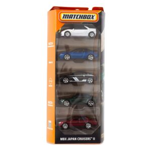 Matchbox MBX Japan Cruisers II 5-pack box front