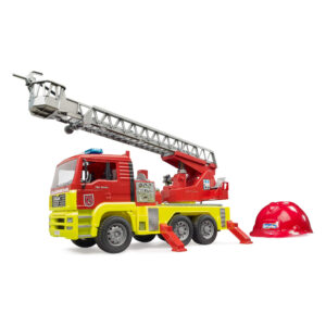 Bruder fire engine helmet accessory close up
