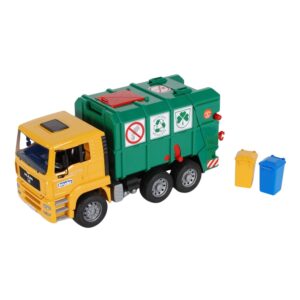Bruder MAN TGA garbage truck with recycling bins