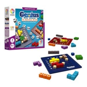 smartgames genius square box and pices