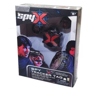 SpyX Spy Tracker Tag box front packaging