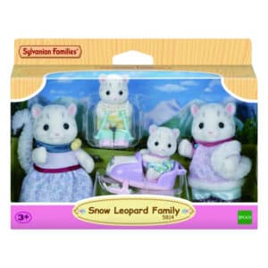Sylvanian Families Snow Leopard Family box front