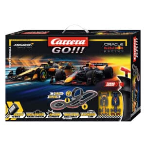 • Carrera GO McLaren vs Red Bull slot car set box front