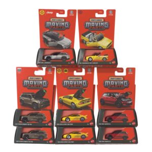 Matchbox Moving Parts 8 pack collector set vehicles