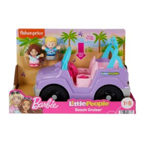 Barbie Little People Beach Cruiser box front with figures