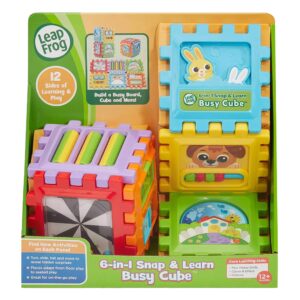 • LeapFrog Snap Learn Busy Cube box front