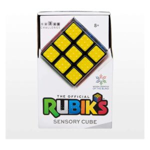 Rubik’s sensory cube 3x3 retail packaging box