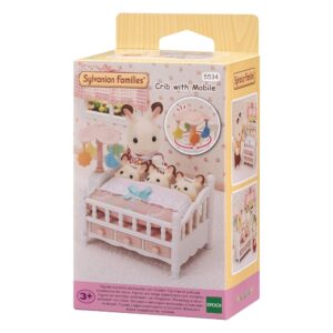 Sylvanian Families crib with mobile box front