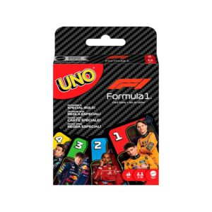 UNO Formula 1 Card Game box front