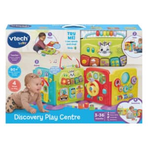 VTech baby activity cube box front