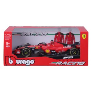 Bburago Ferrari SF23 model 1:18 box front view
