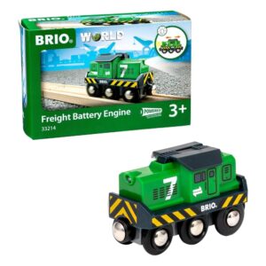 BRIO Freight Battery Engine box and green train