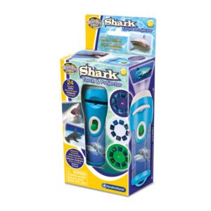 Brainstorm Toys Shark Torch and Projector retail packaging with slide discs