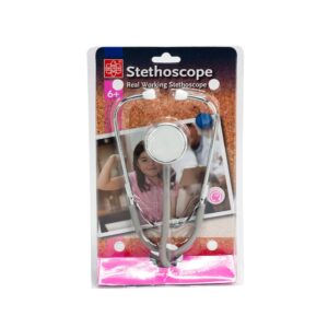 Edu-Toys Real Working Stethoscope MI001 in retail packaging