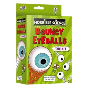 Galt Horrible Science Bouncy Eyeballs kit box packaging