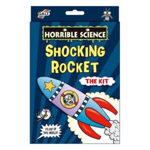 Galt Horrible Science Shocking Rocket kit box packaging for kids STEM science play