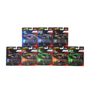 Hot Wheels Premium Formula 1 2025 8-car set with collectible F1 team cars