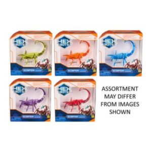 HEX BOTS Scorpion assortment in five colours