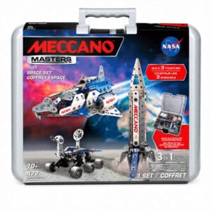Meccano Masters Space Set in Case 472-piece NASA building set