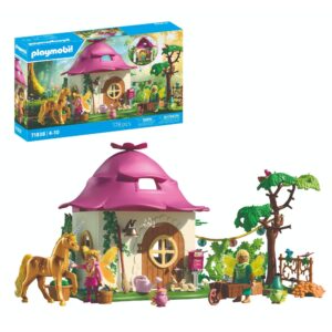 Complete Playmobil 71838 fairy home playset