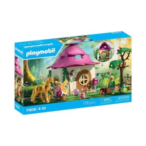 Playmobil Cozy Fairy Home with Golden Unicorn 71838 box