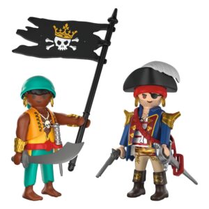 Playmobil DuoPack Pirates 72024 with flag and weapons