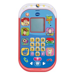 VTech Toy Story 5 Learning Phone with Jessie, Woody and Buzz buttons