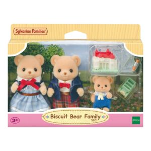 Sylvanian Families Biscuit Bear Family retail packaging