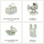Bayer Design Soft Sage doll pram bundle with cot, car seat and doll carrier