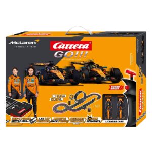 Carrera GO!!! McLaren Racing slot car set retail box