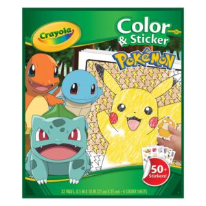 Crayola Pokémon Colour Sticker Book