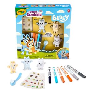 Crayola Scribble Scrubbie Bluey Deluxe Set 3 Pack
