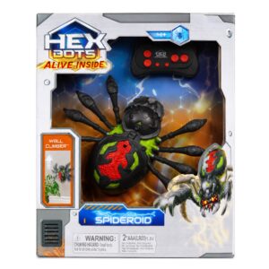 HEX BOTS Wall Crawler Spider in retail packaging