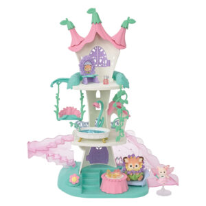 Sylvanian Families Fairytale Tower playset with figures