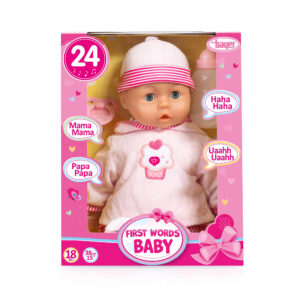 Bayer Design - First Words Baby Doll 38cm – 24 Sounds