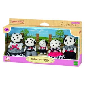 Sylvanian Families Dalmatian Family 5862 40th Anniversary retail packaging