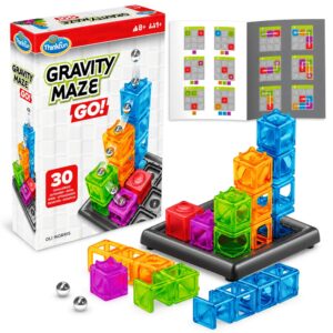 ThinkFun Gravity Maze Go game contents