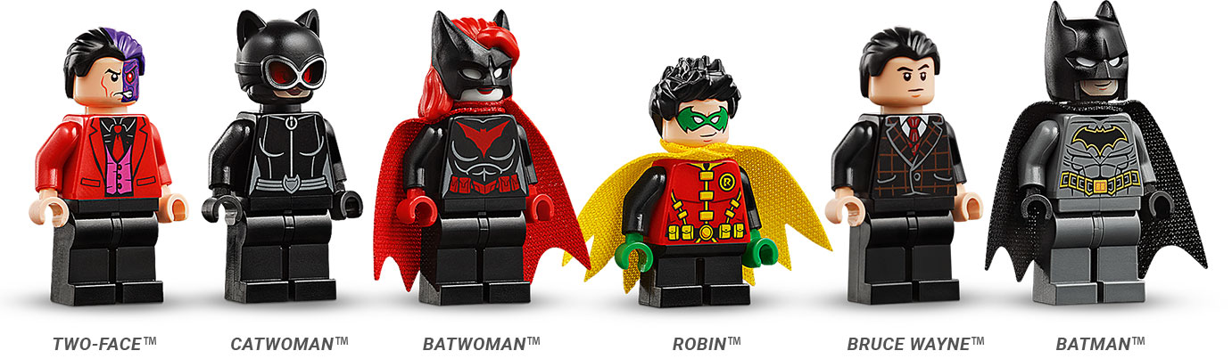LEGO DC Batman - 76122 Batcave Clayface Invasion Lineup
