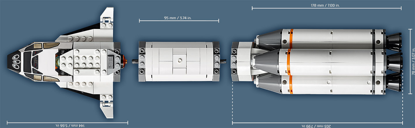 LEGO City 20229 Rocket Assembly & Transport